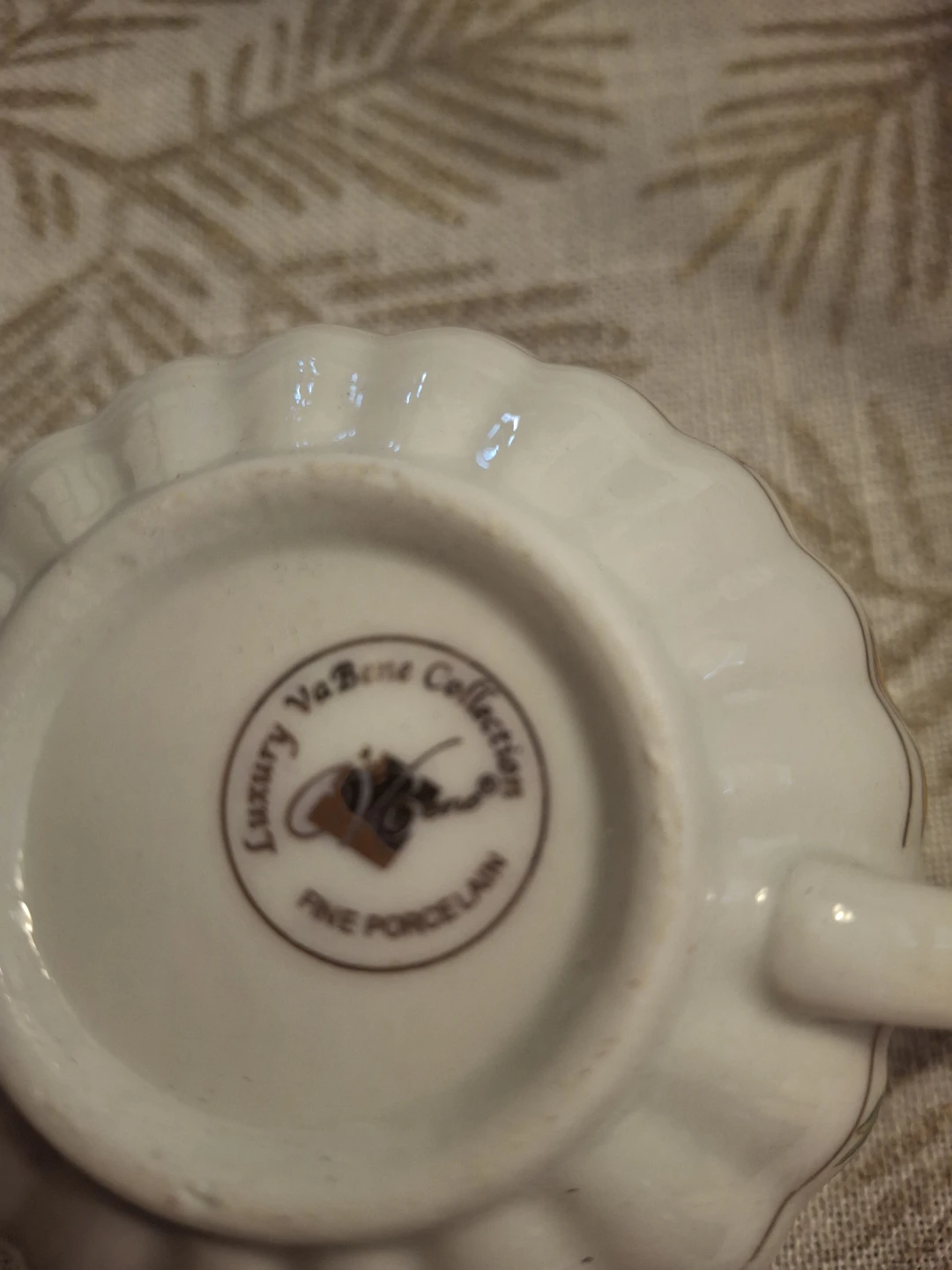 VaBene Collection Fine Porcelain Tea Cup and Saucer Set - photo 4