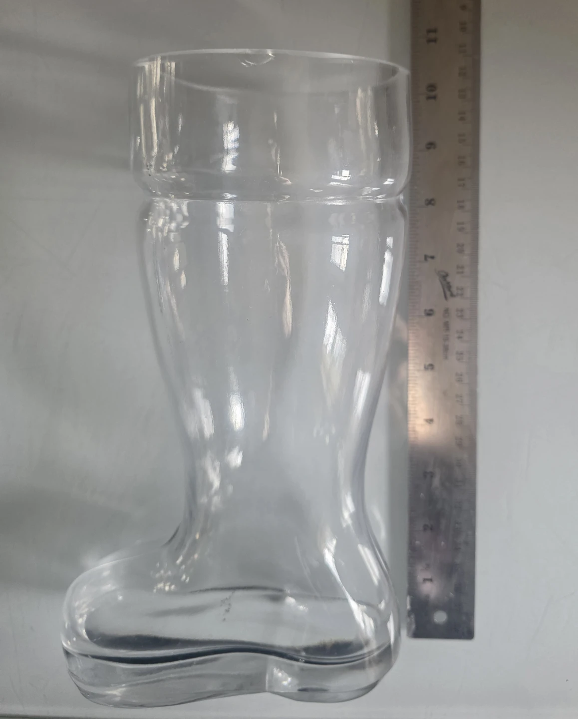 Giant Glass Beer Boot – 1L "Das Boot" - photo 4