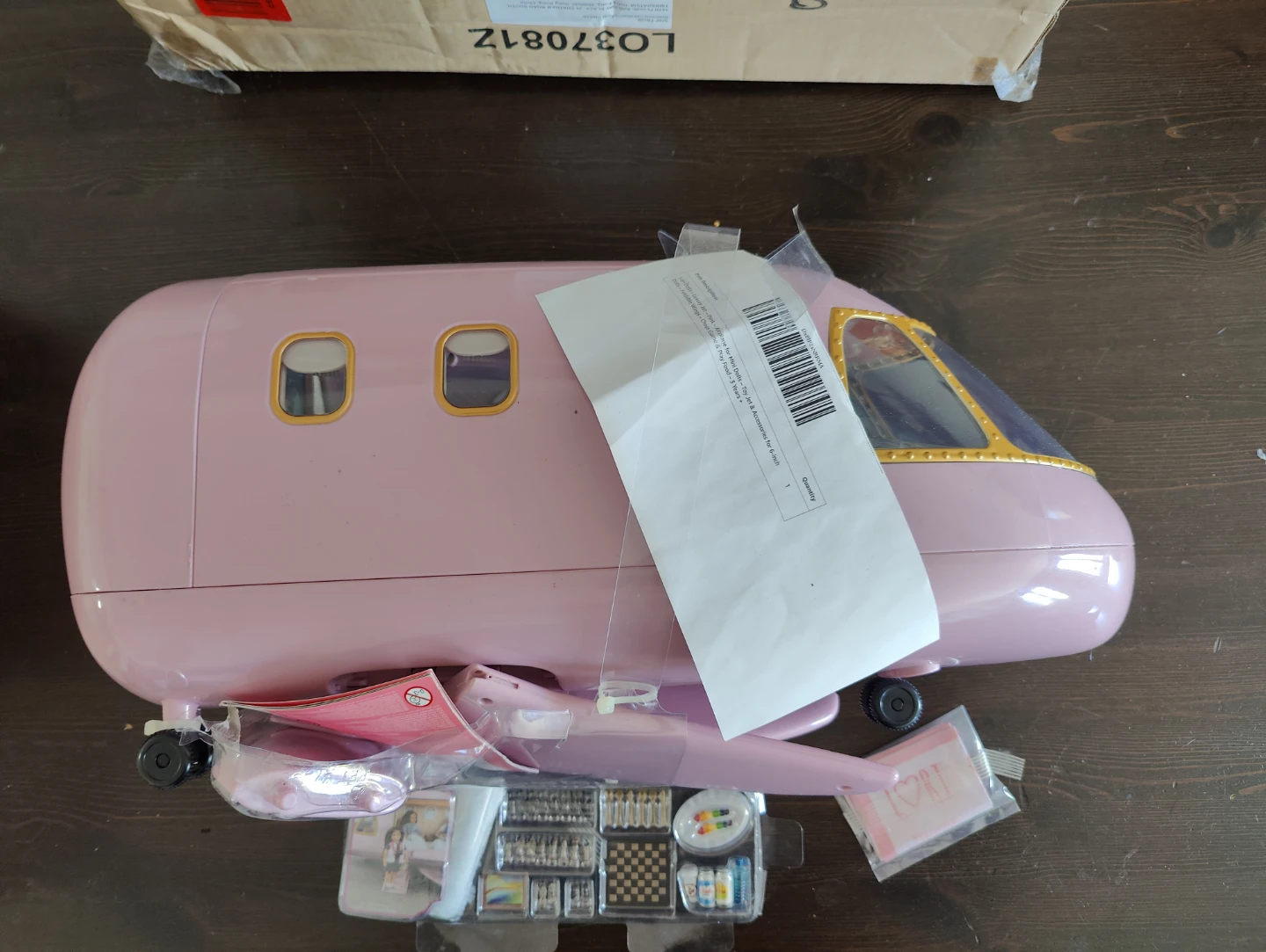 Lori Airplane for Mini Dolls Toy Jet & Accessories - Pink - photo 3