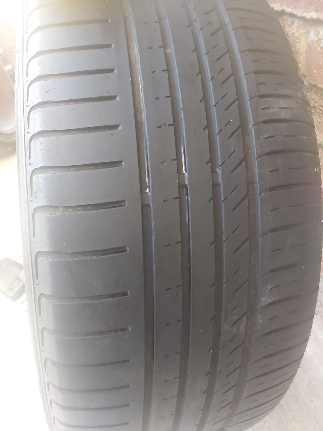 Set of 4 Matte Black 20-inch Rims and Tires - photo 4