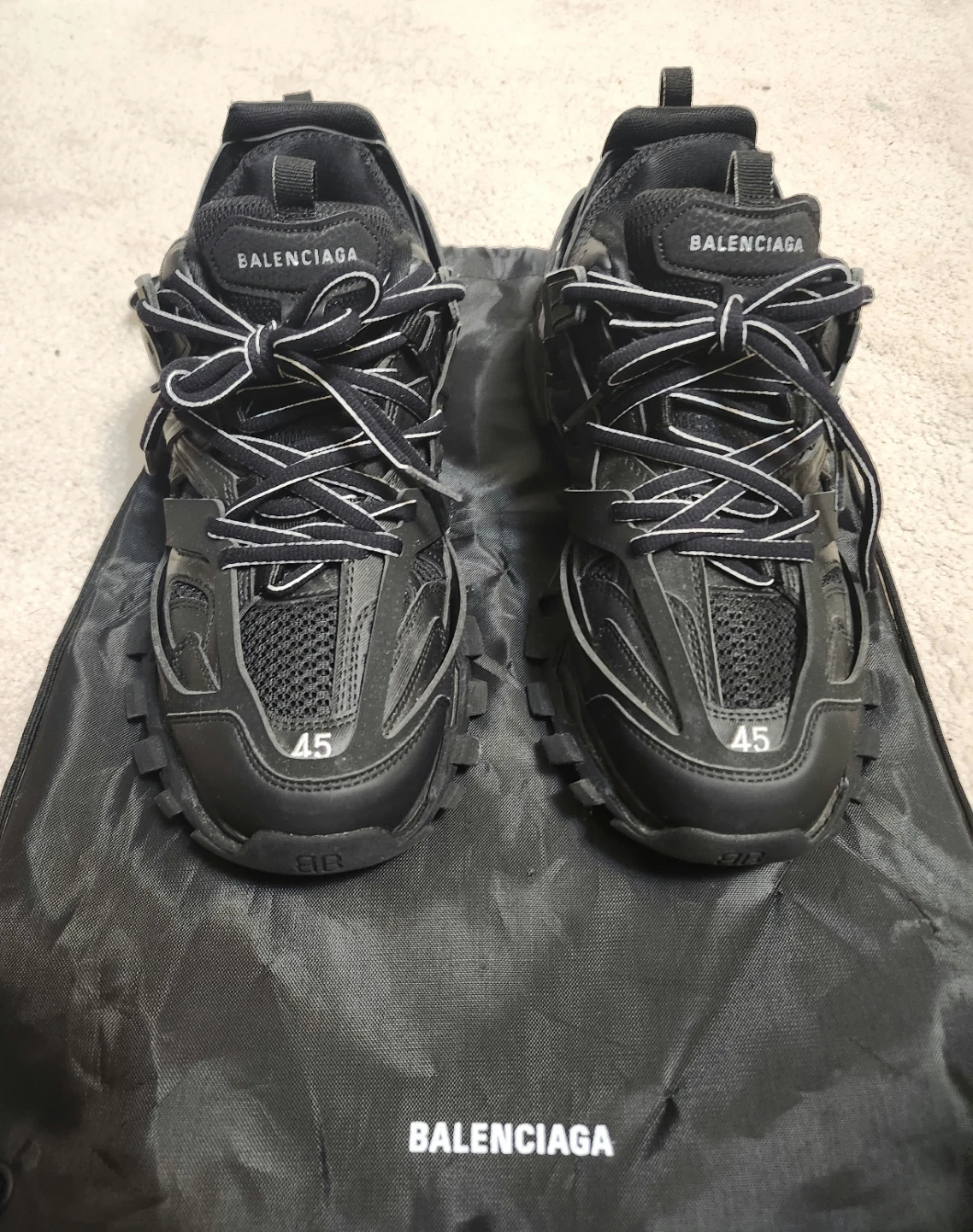 Balenciaga trackrunners ($300)