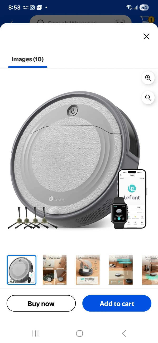 Lefant M310 Robot Vacuum Cleaner