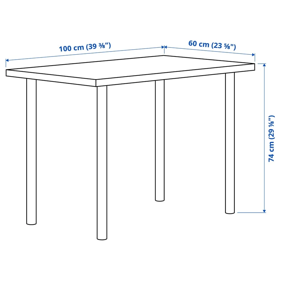 IKEA White Desk - photo 2