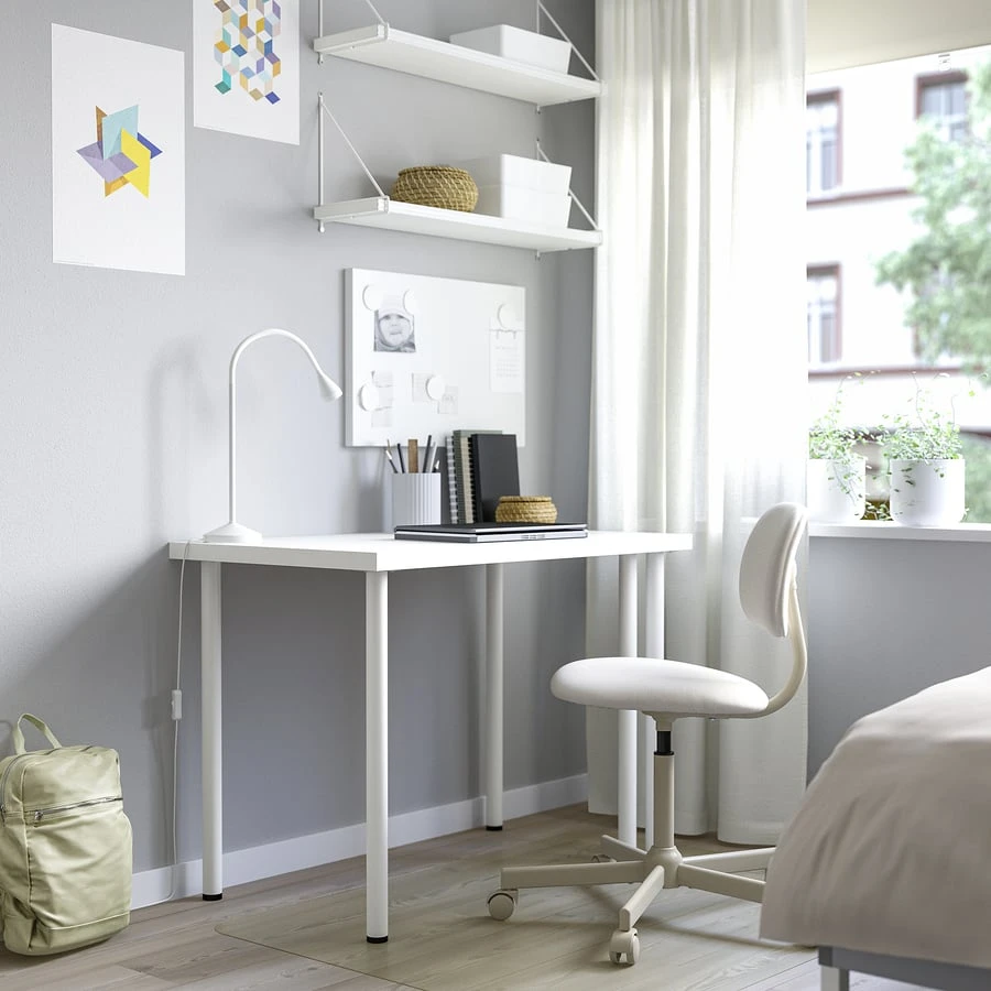 IKEA White Desk - photo 3