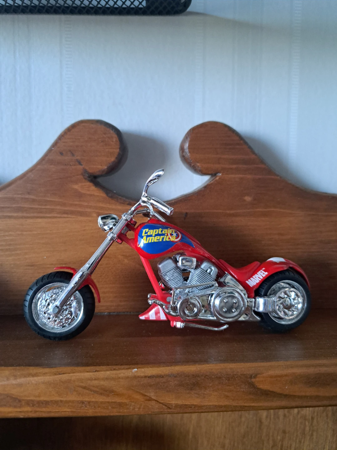 Captain America Marvel Toy Motorcycle