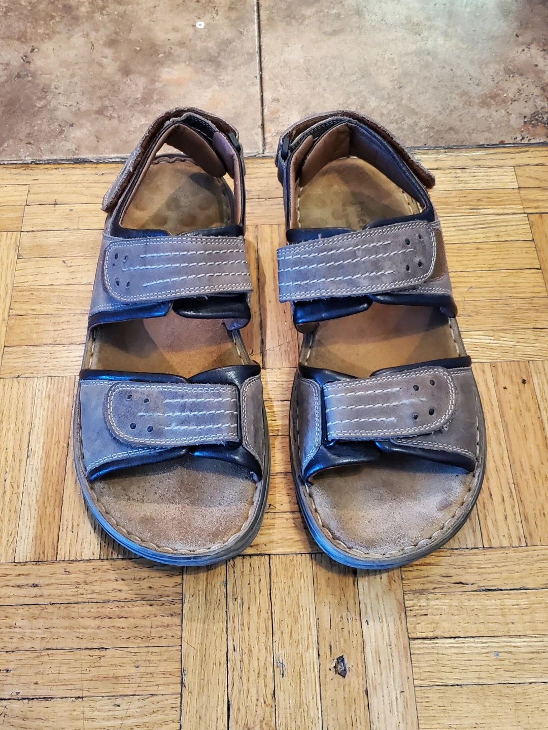 Men's Leather Jozef Seibel Sandals