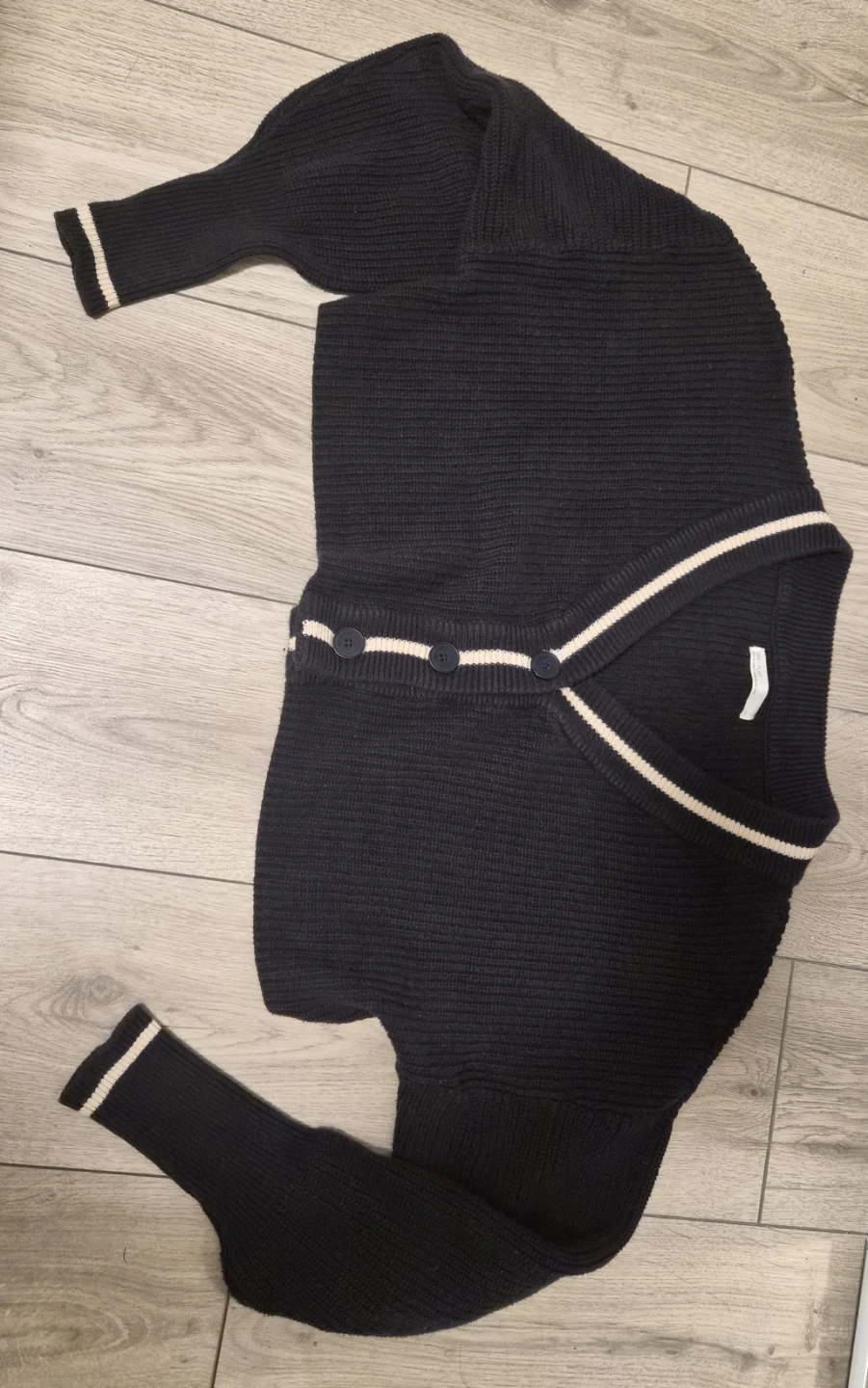 Oak + Fort cropped cardigan