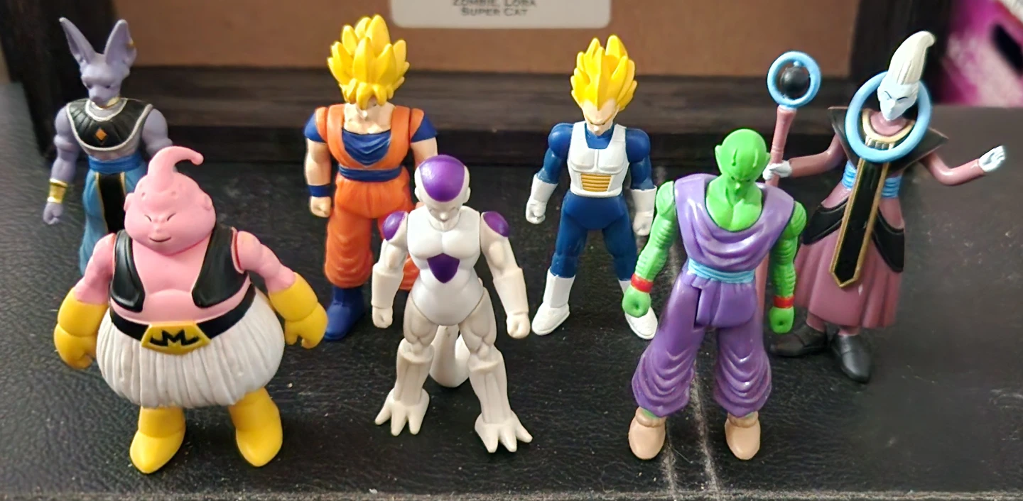 Complete Series 1 Set DBZ Super Spin Battlers Figures