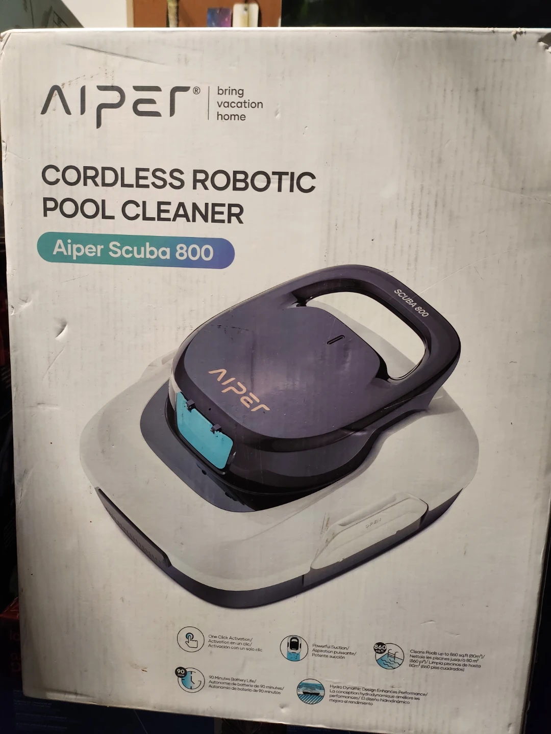 Aiper Scuba 800 Cordless Robotic Pool Cleaner