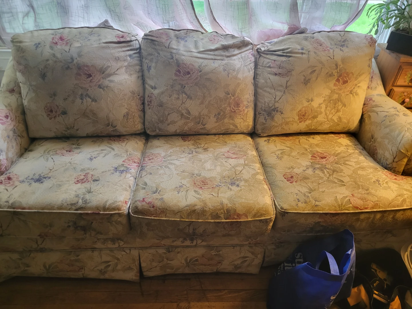 Floral Pattern Sofa Couch