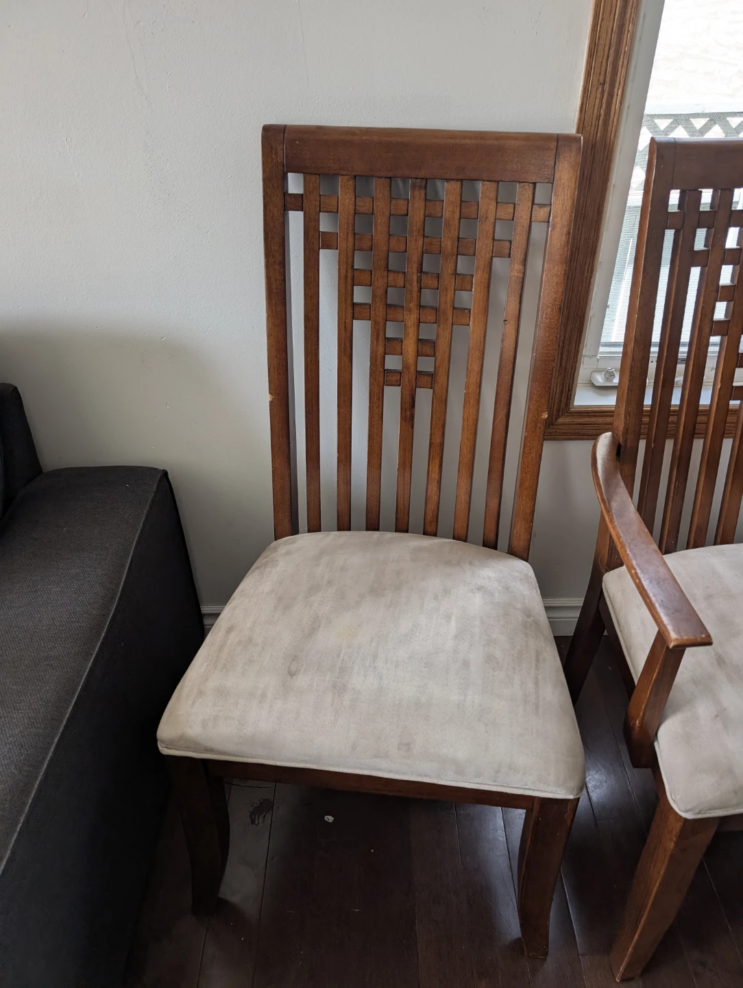 Wooden Dining Table with 6 Chairs - photo 4