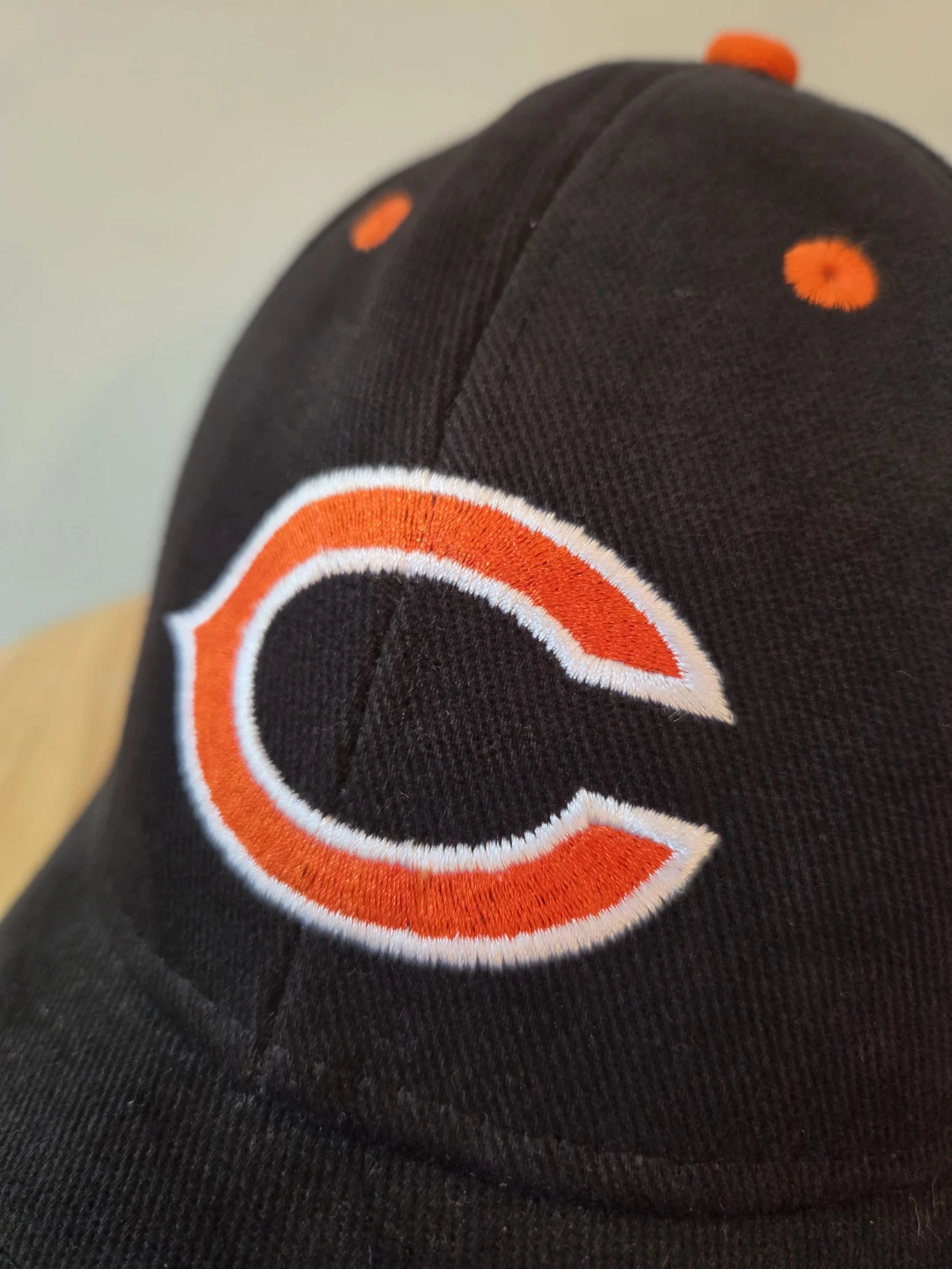 Chicago Bears Black Baseball Cap Adjustable - photo 2