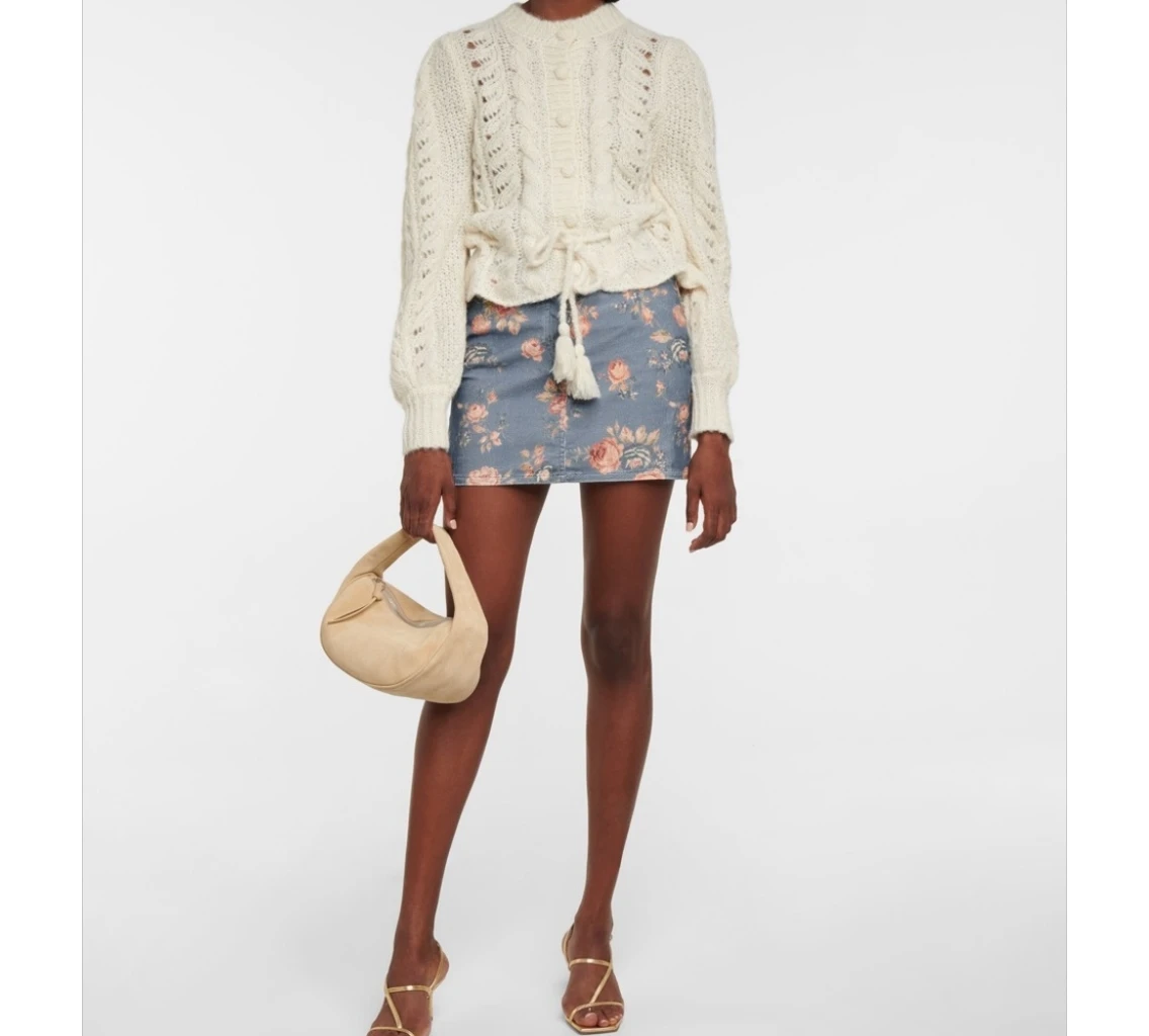 LoveShackFancy Hollywood miniskirt