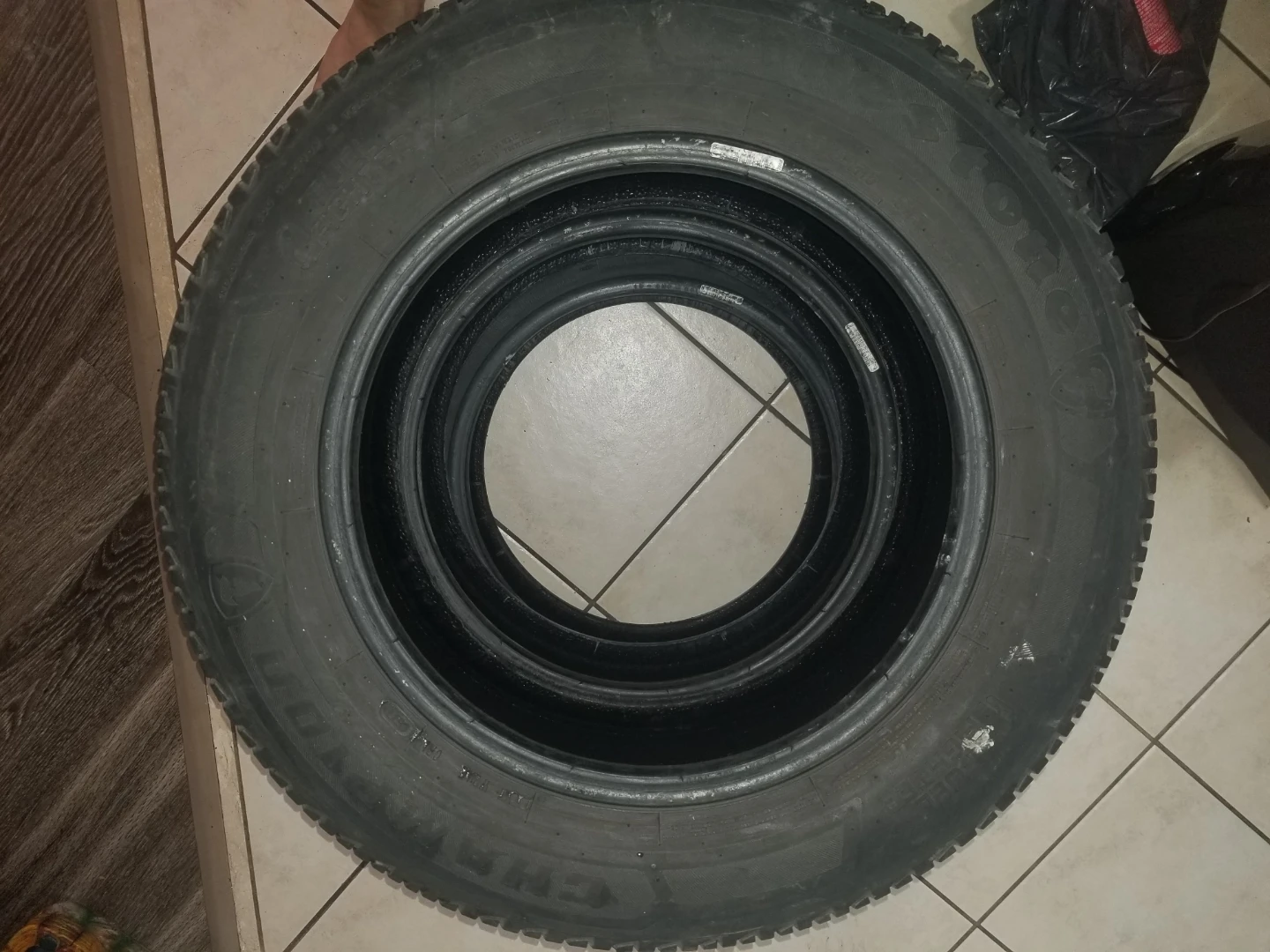 Set of 4 used tires