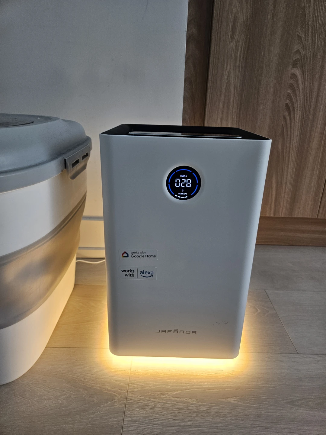 JAFANDA Air Purifier with Google Home and Alexa Compatibility