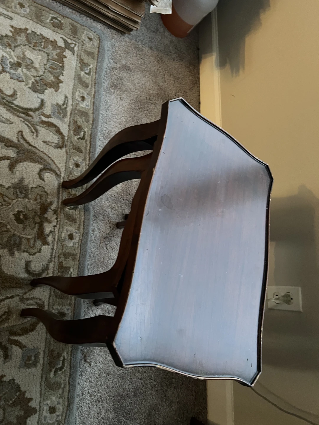 Vintage Occasional Side Table - Made in Italy