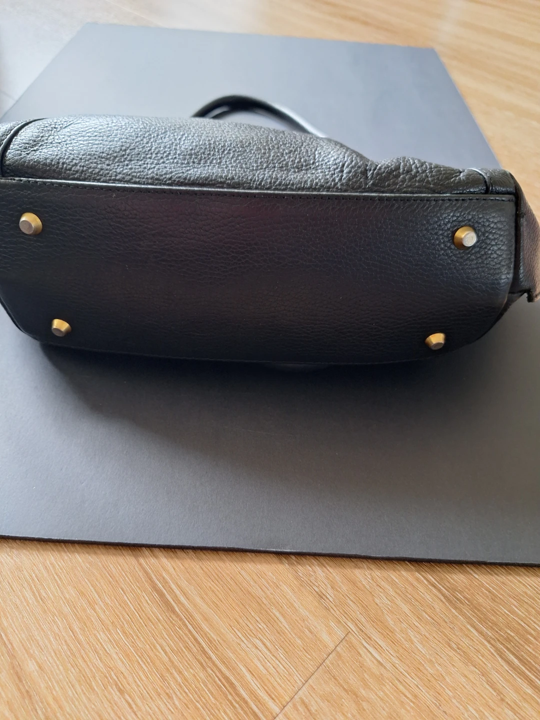 Valentina Black Leather Handbag - photo 3