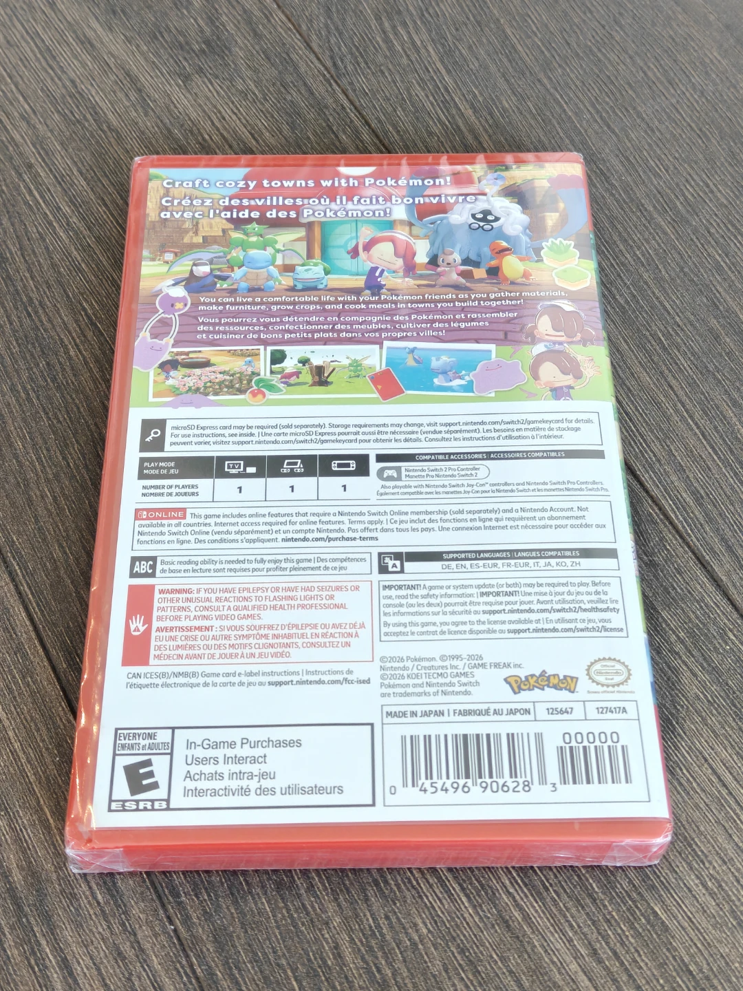 Nintendo Switch 2 Pokémon Pokopia (new, sealed) - photo 2