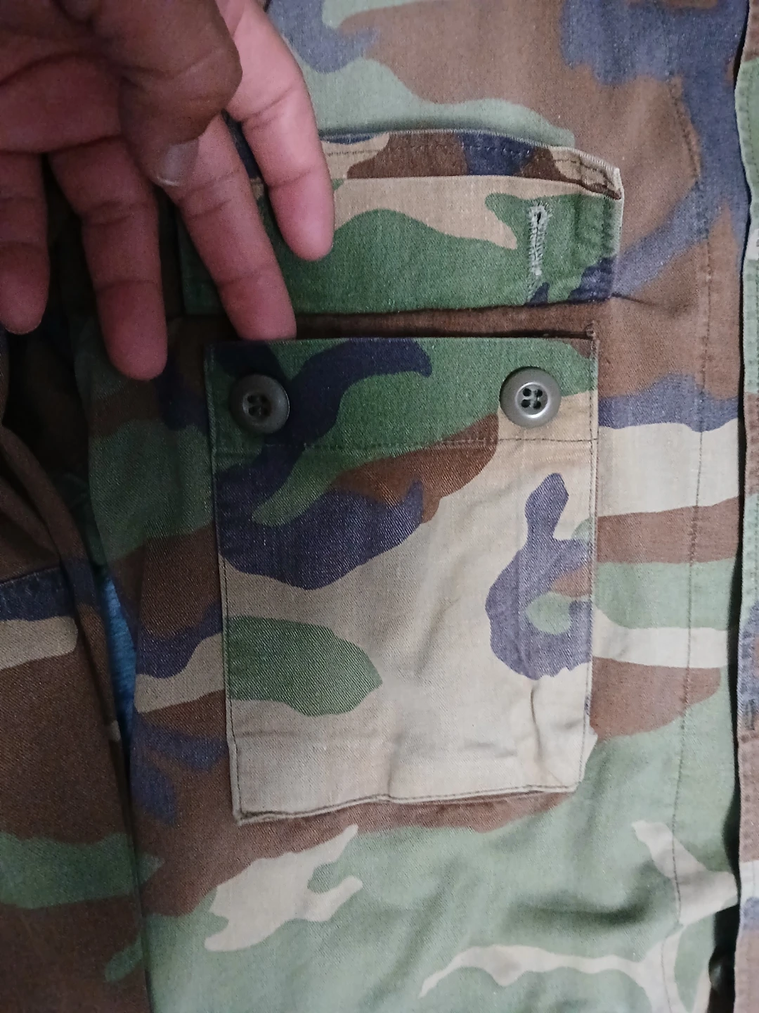 USMC Woodland Camouflage Combat Jacket - photo 3