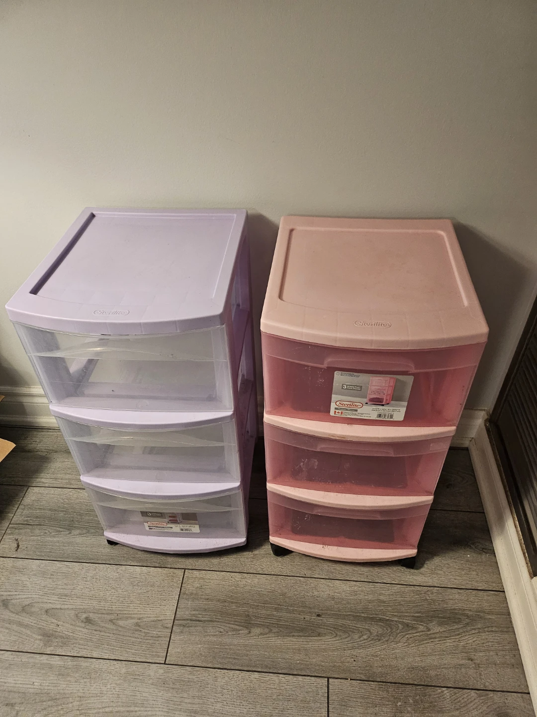 Sterilite 3-Drawer Storage Chests -1