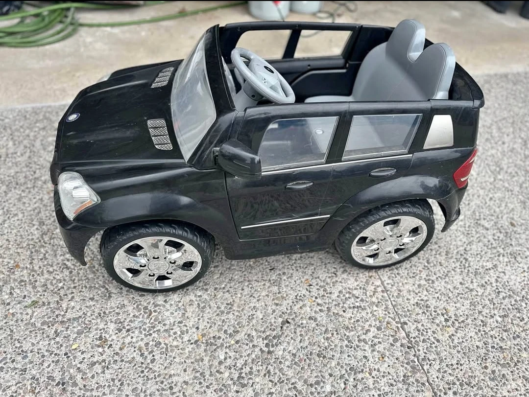Black Mercedes Ride-On Toy Car