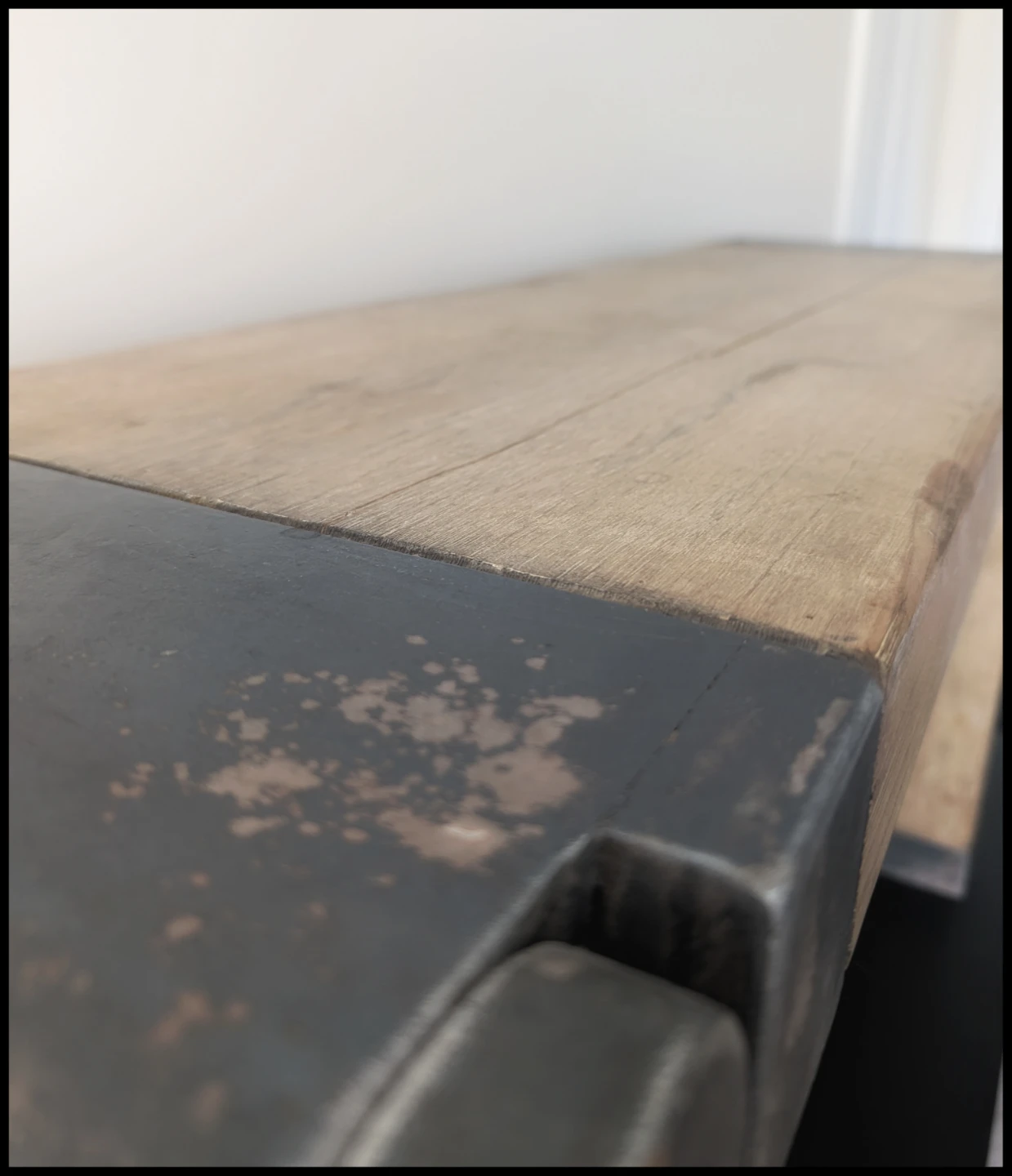 Industrial/Rustic style console table - photo 2