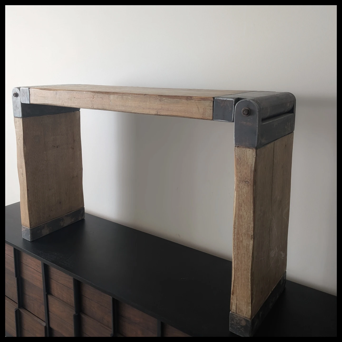 Industrial/Rustic style console table - photo 4