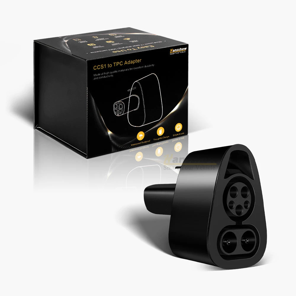Hansshow CCS1 to TPC Adapter for Electric Vehicle Charging
