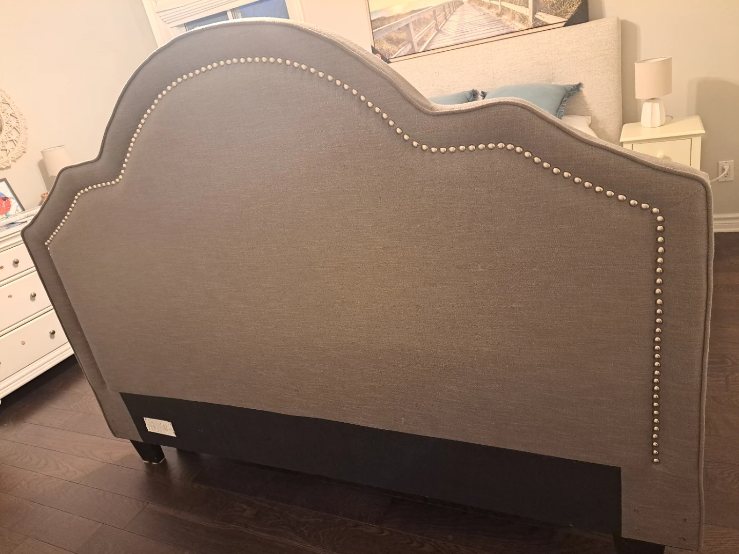 King upholstered headboard for sale - photo 3