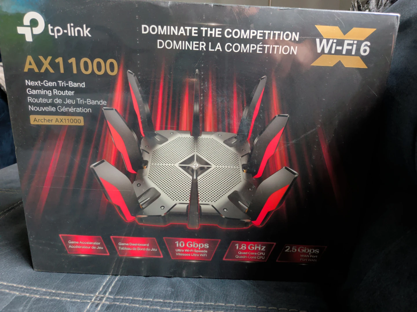 TP-Link AX11000 Next-Gen Tri-Band Gaming Router