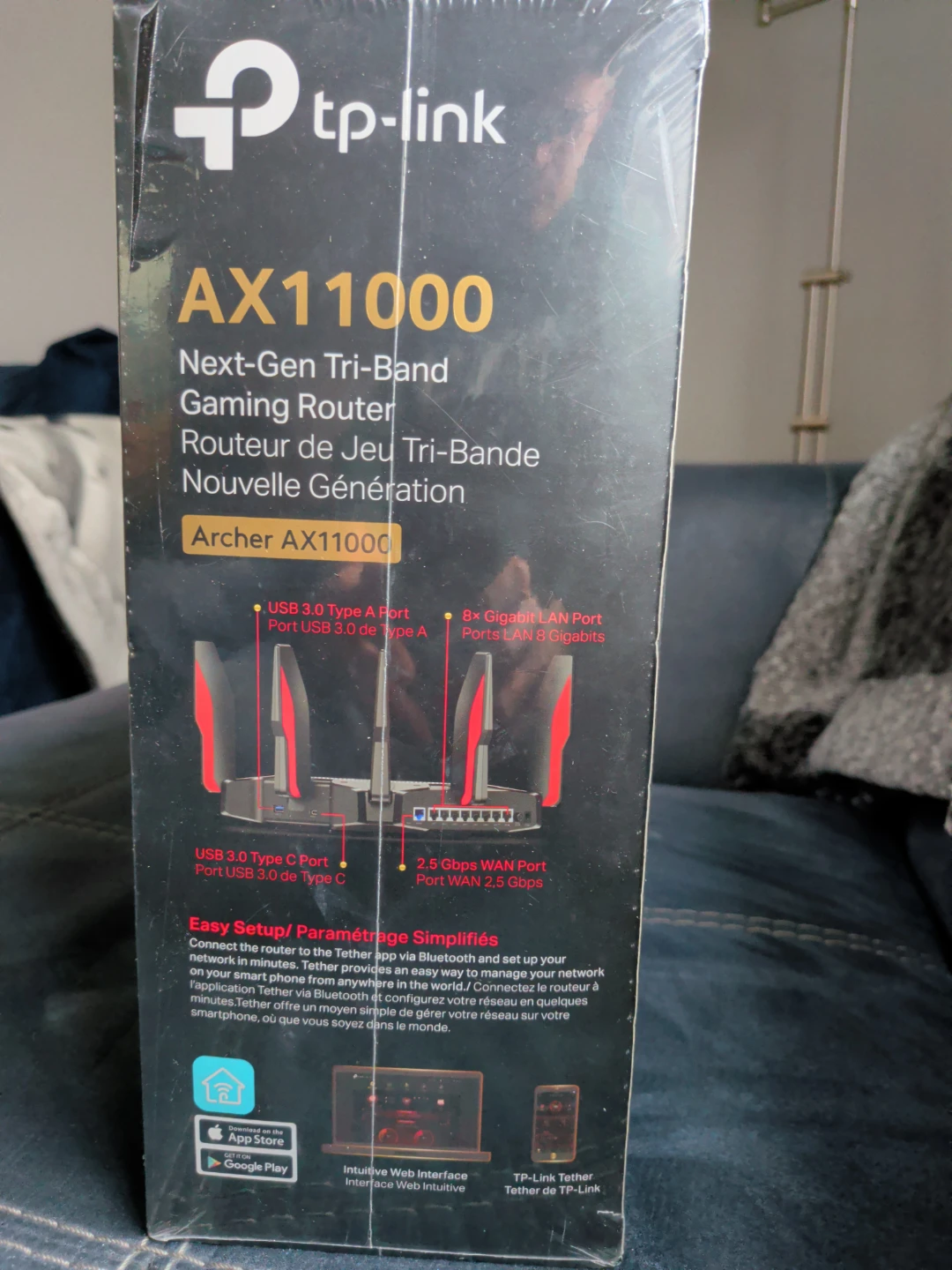 TP-Link AX11000 Next-Gen Tri-Band Gaming Router - photo 2