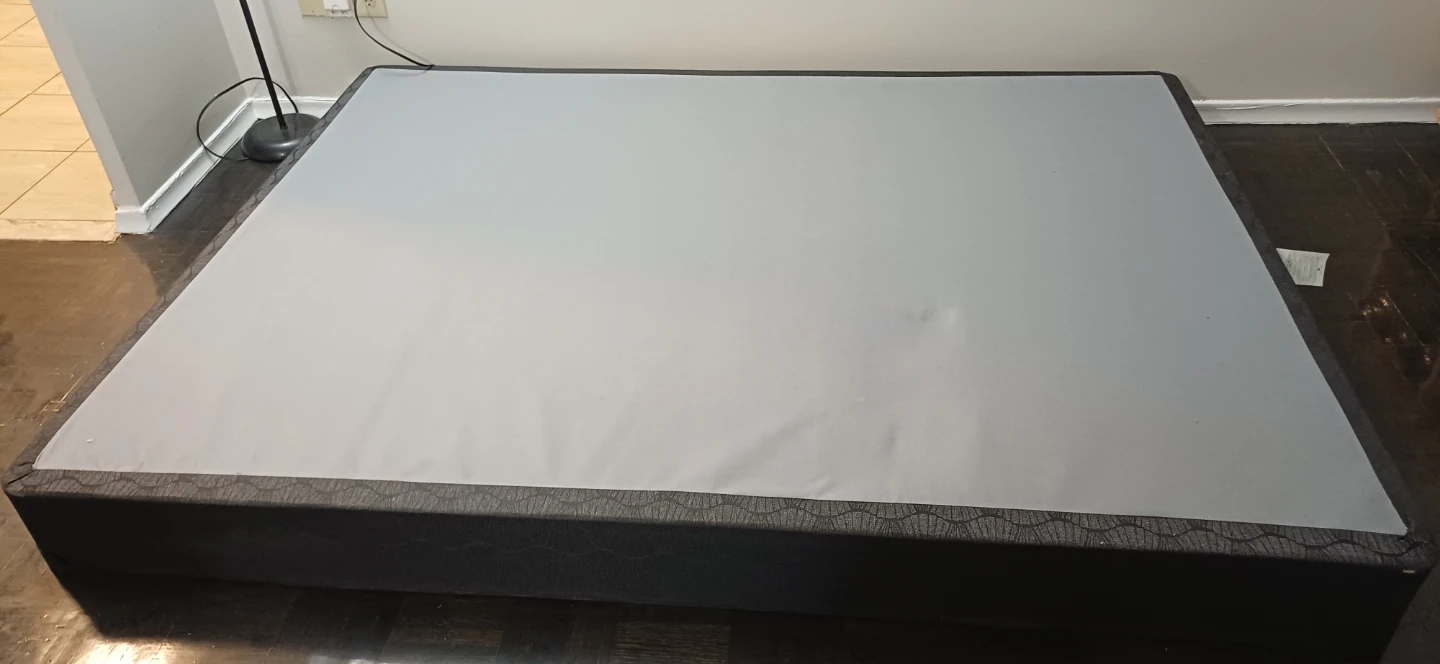 Black Queen Size bed box for sale