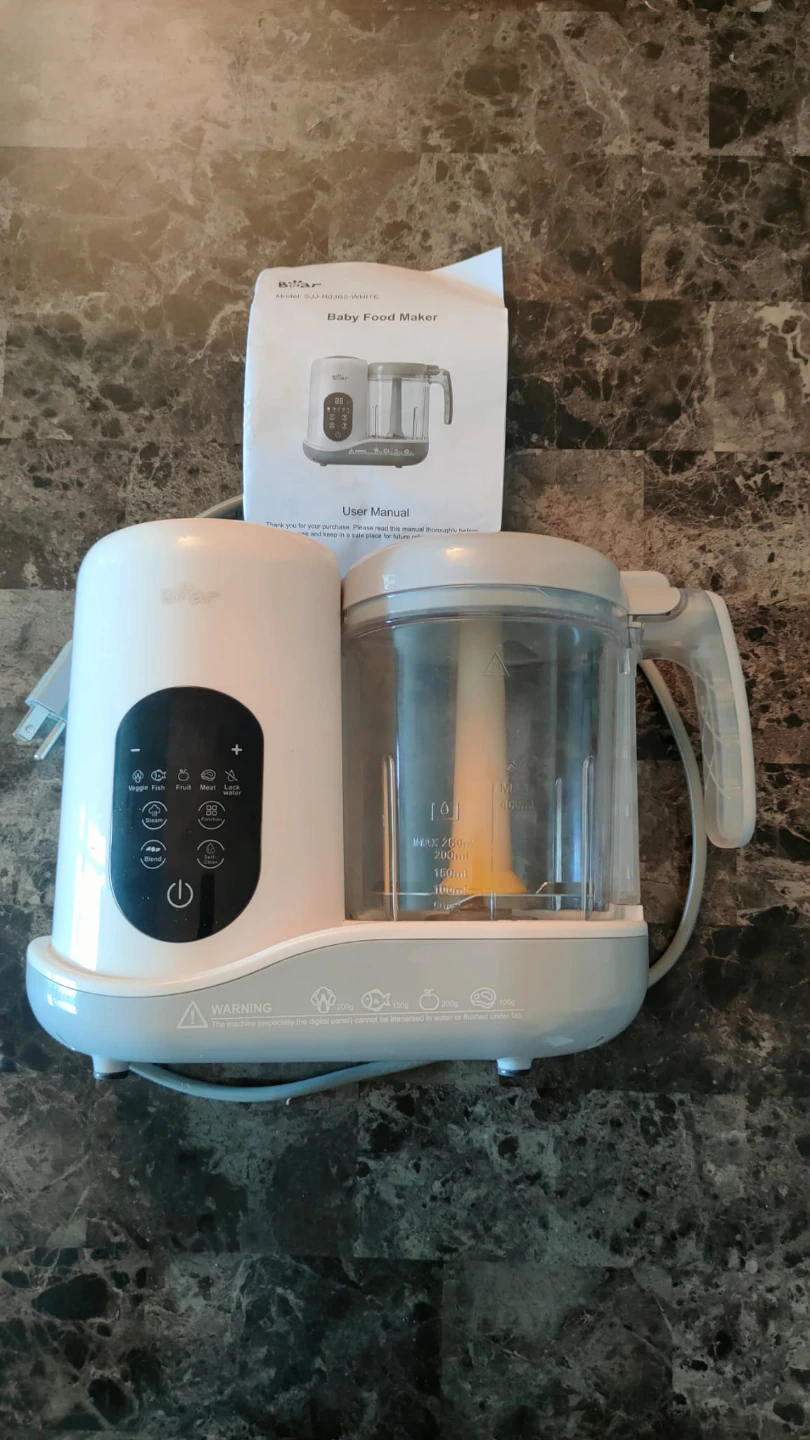Bear Baby Food Maker Steamer and Blender