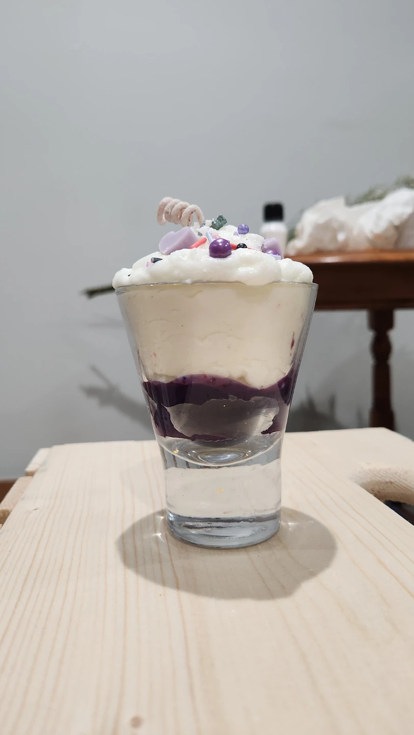 Dessert Candle in Glass - photo 2