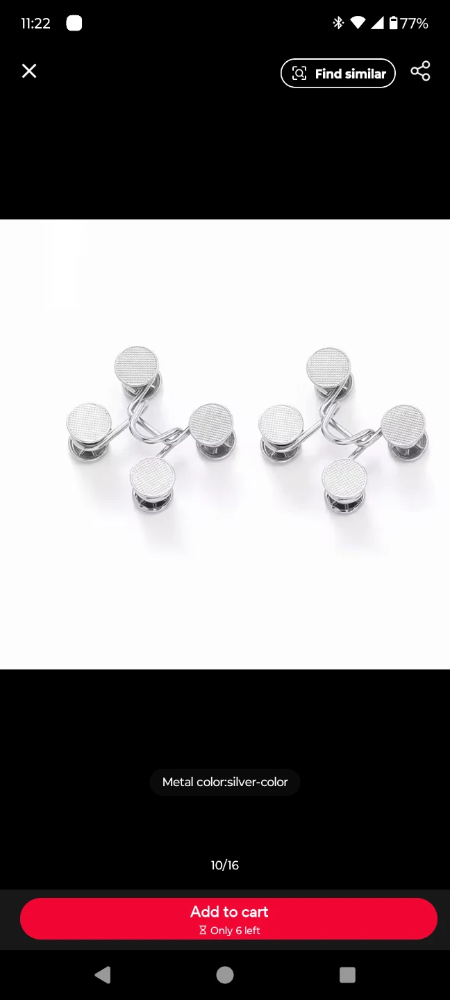 Adjustable Jean Button Pins (2 pairs)