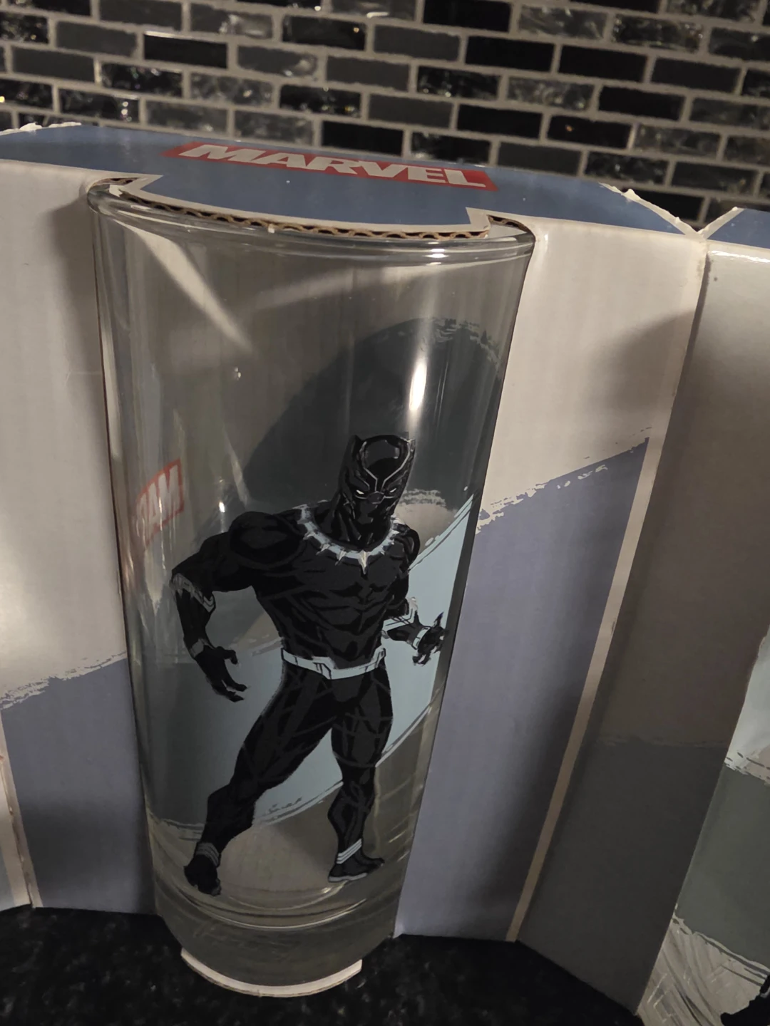 Marvel "Black Widow" & "Black Panther" Glasses (Set of 4) - photo 4