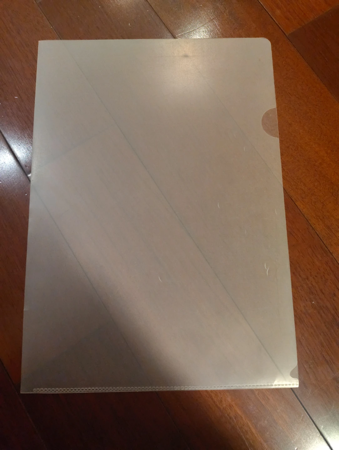 Clear Plastic Document Folder - photo 4