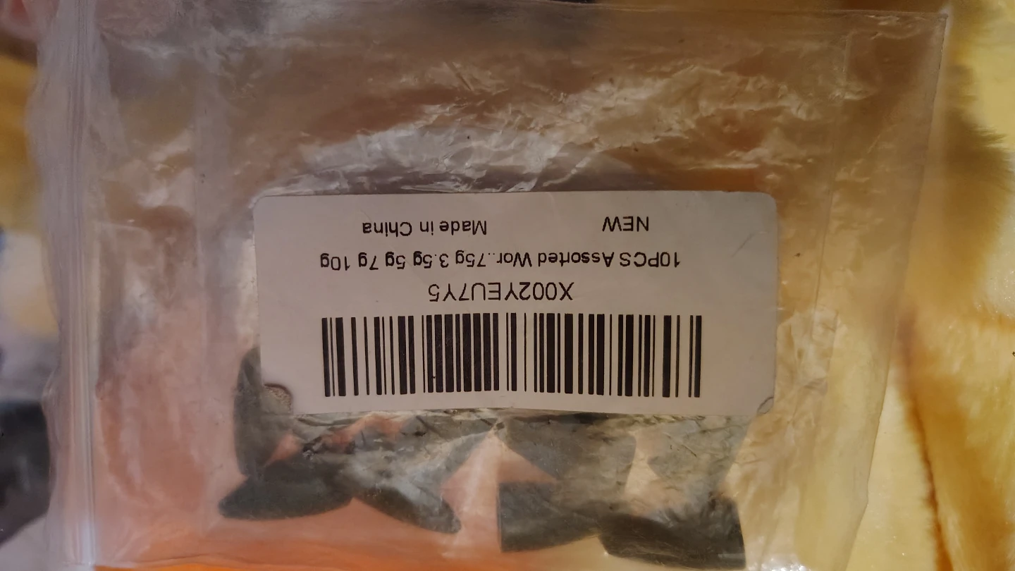 Assorted Fishing Weights (75g, 5g, 10g) - photo 2