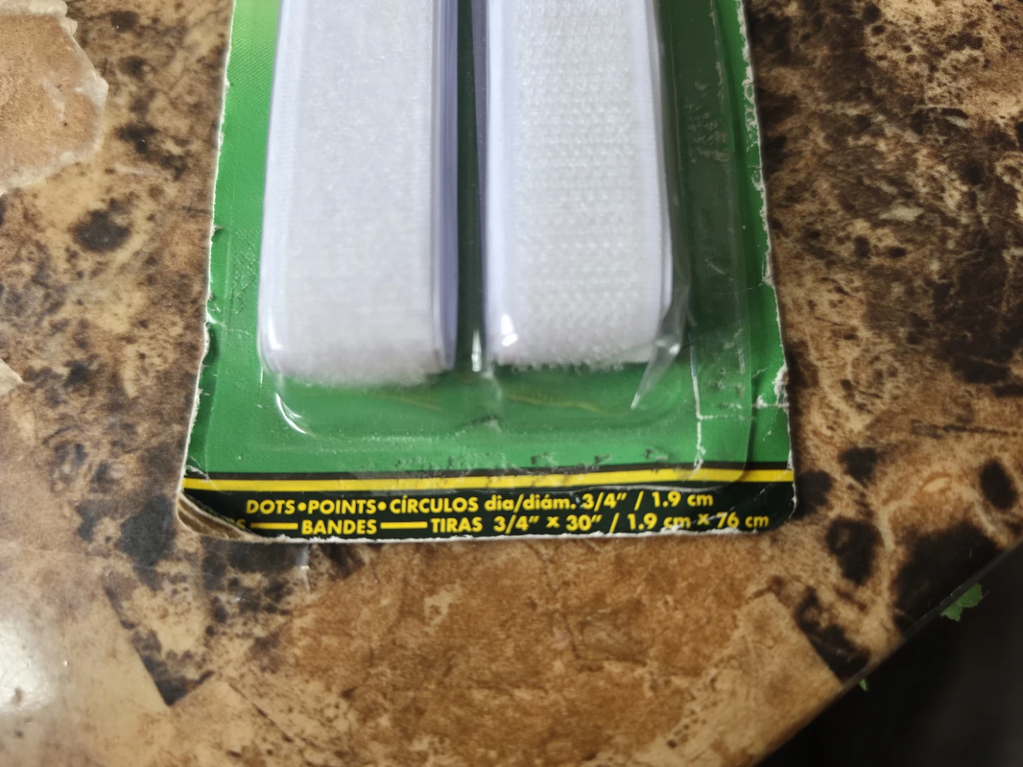 Brand New Adhesive Velcro Strips 3/4" x 30" (1.9 cm x 76 cm) $10 - photo 2