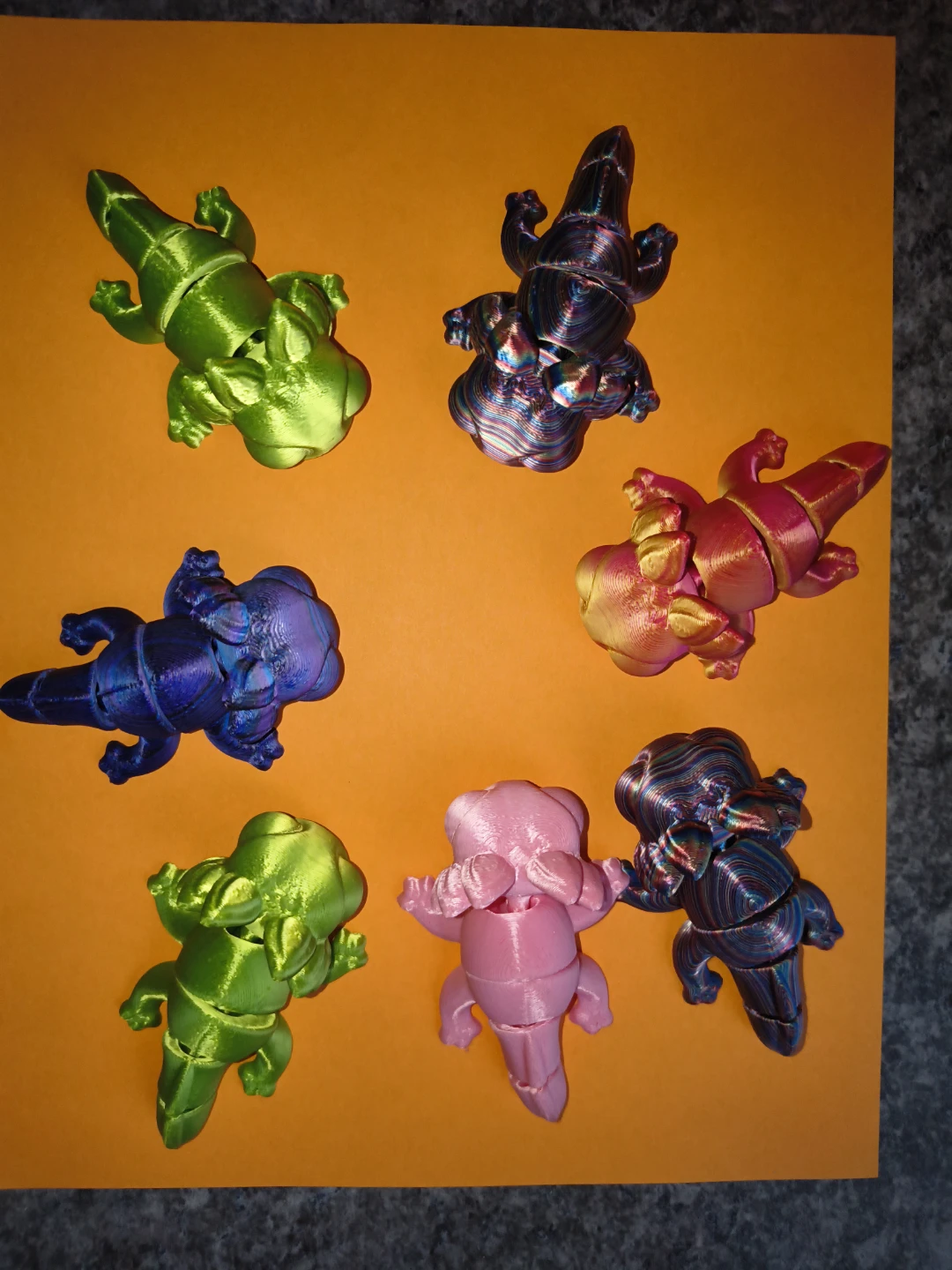 3D Printed Fidget Toys - Assorted Shapes