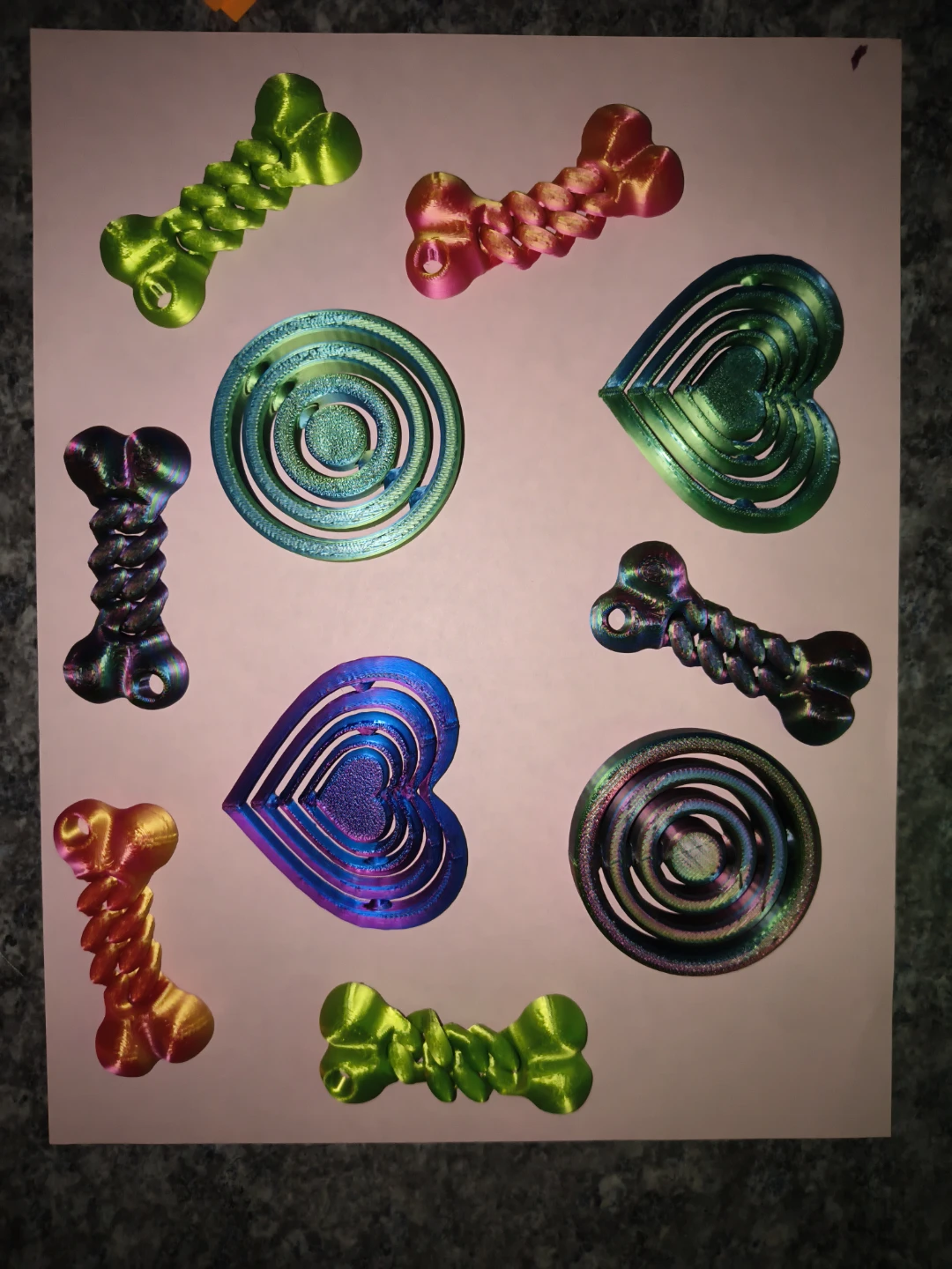 3D Printed Fidget Toys - Assorted Shapes - photo 2
