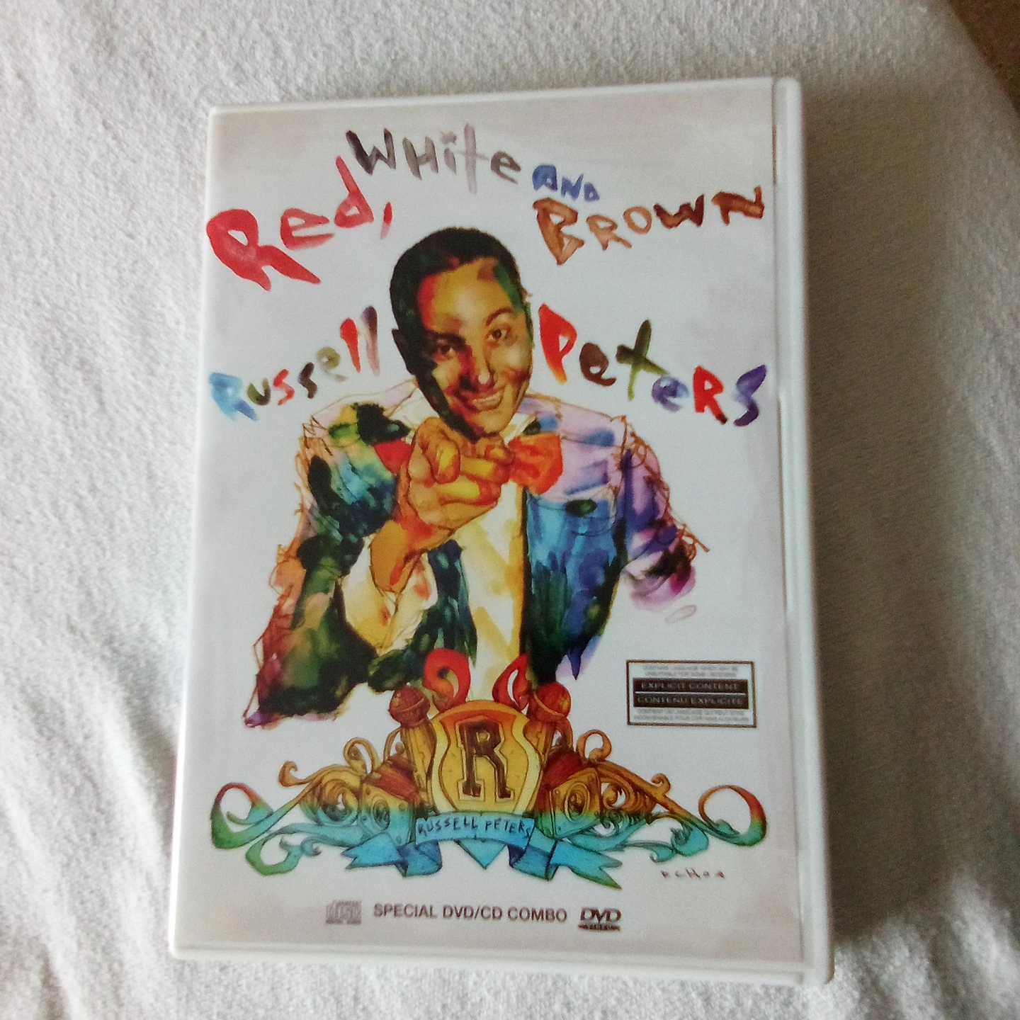 Russell Peters Red, White and Brown DVD/CD Combo