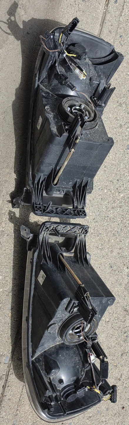 02-05 Dodge ram headlights with led bars - photo 2