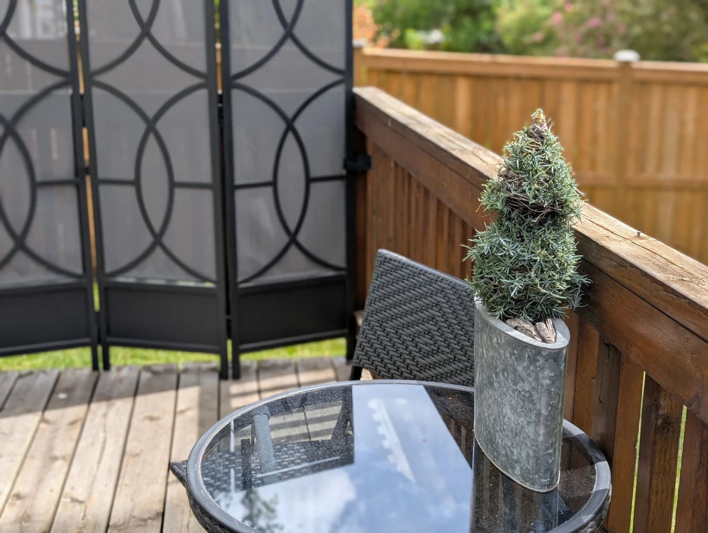 Super Cute Faux Topiary Planter - photo 4