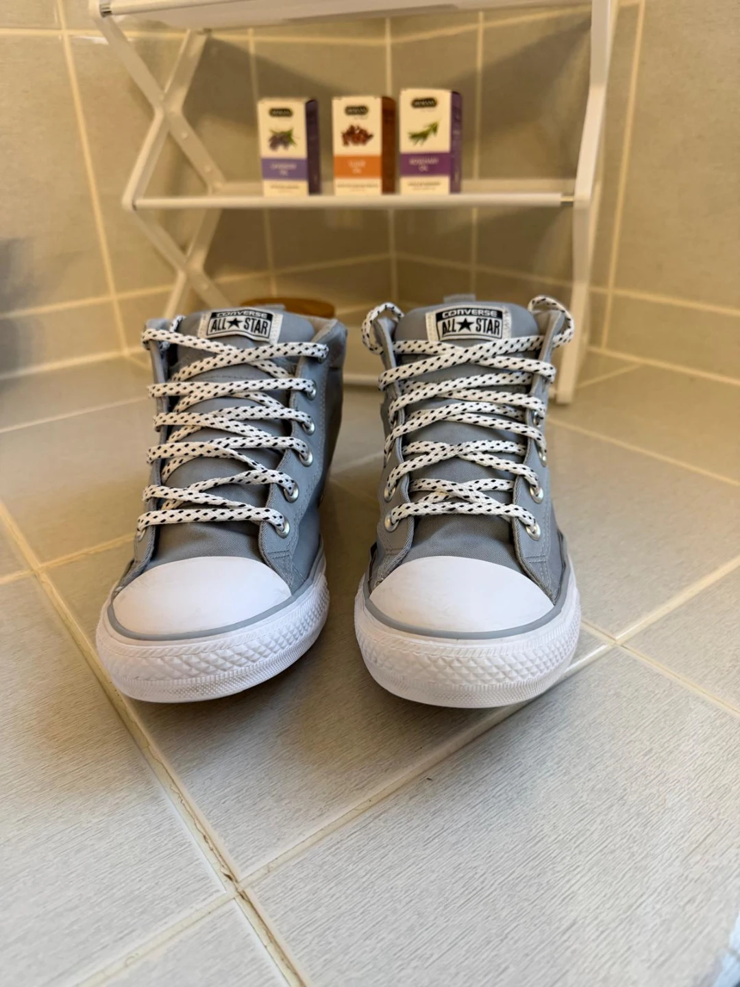Converse All Star Mid Top Sneakers - Grey