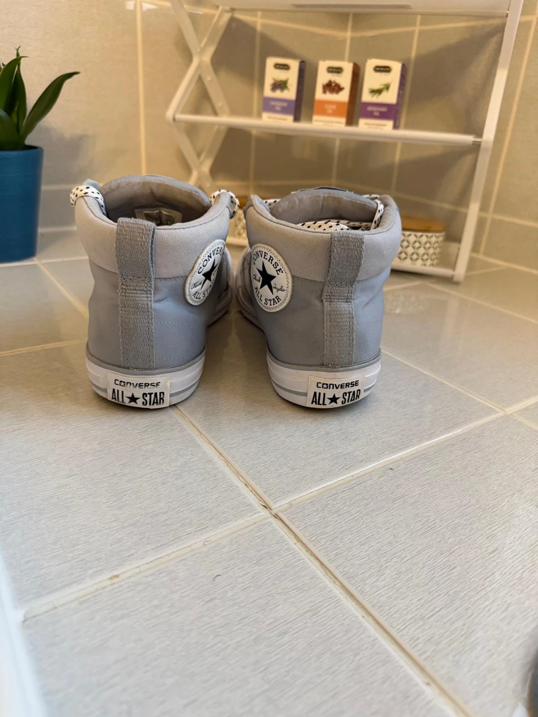 Converse All Star Mid Top Sneakers - Grey - photo 5