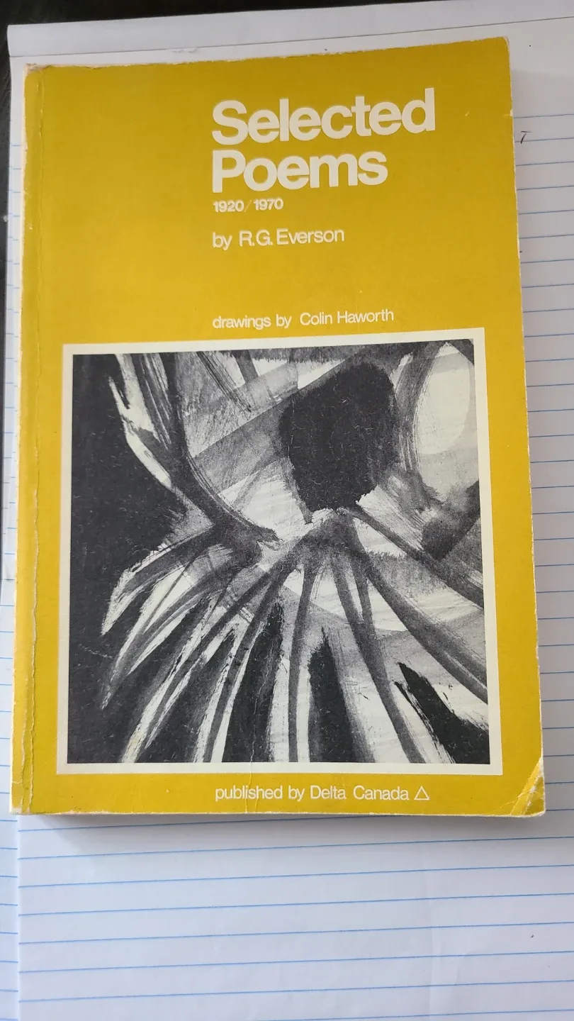 Selected Poems 1920-1970 by R.G. Everson