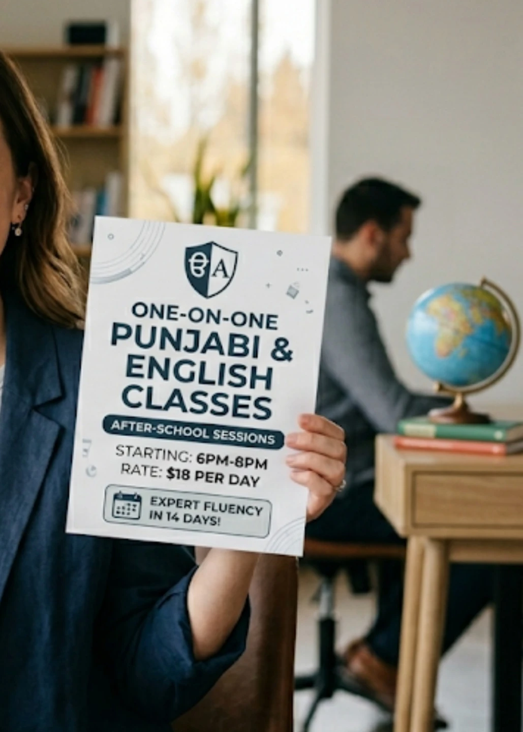 One-on-One Punjabi & English Classes Online