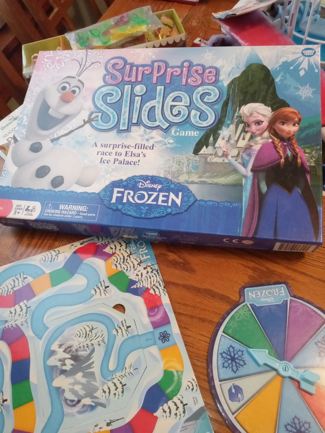 Disney Frozen Surprise Slides Board Game