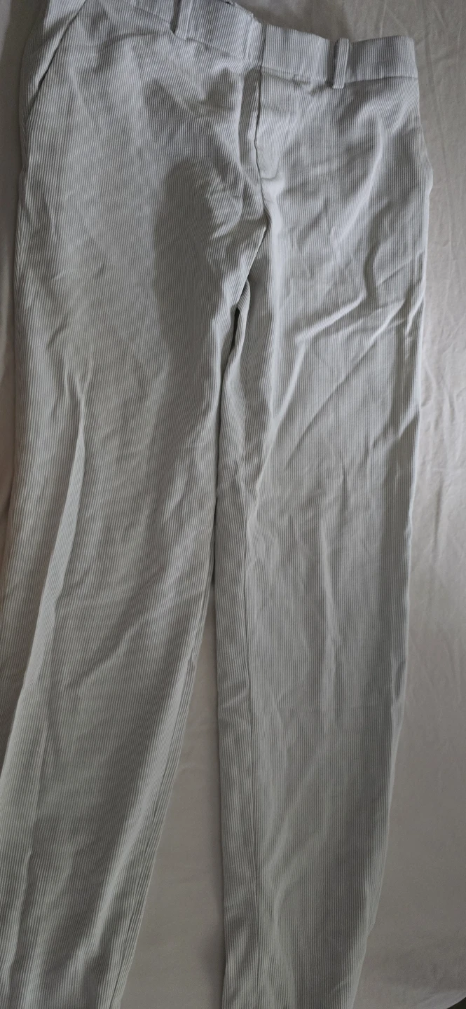 Light gray striped pants
